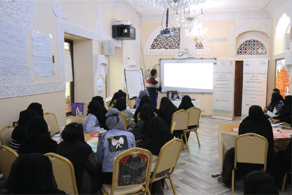 Microfinance seminar within the project to improve the income of the families of Bilal's grandchildren